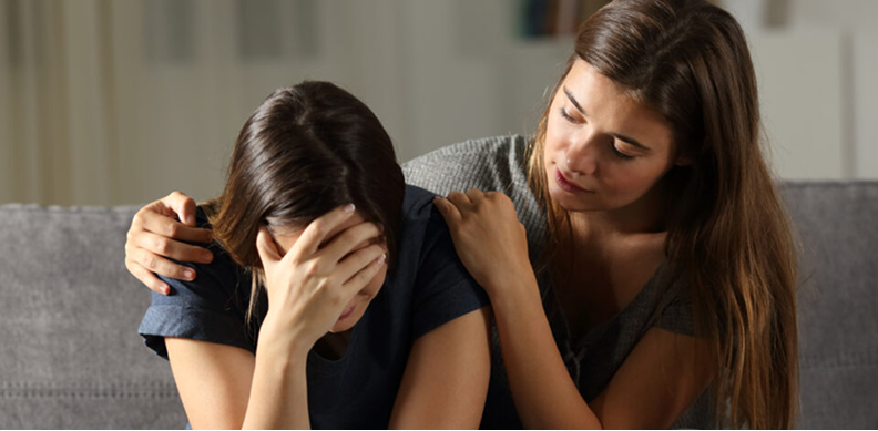 Comforting Family Members