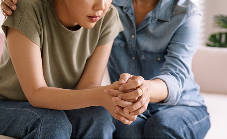 Grieving Family Members